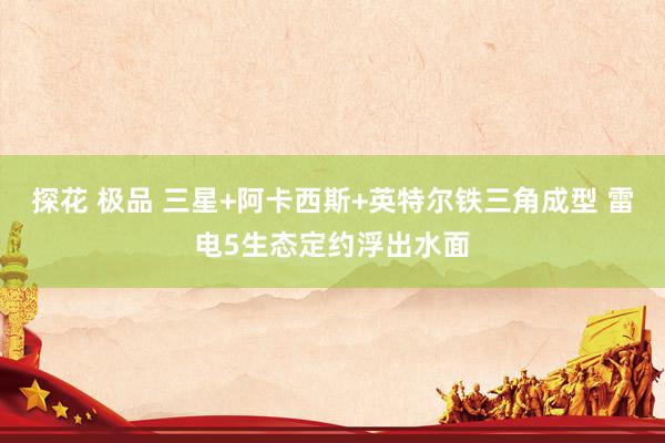 探花 极品 三星+阿卡西斯+英特尔铁三角成型 雷电5生态定约浮出水面